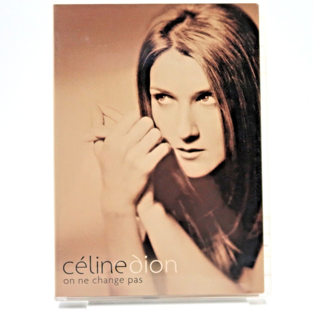 Celine Dion On Ne Change Pas DVD 2005 Music Video Collection French Language
